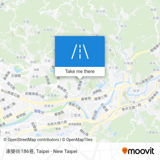 康樂街186巷地圖
