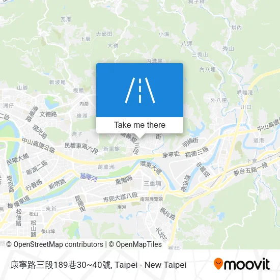 康寧路三段189巷30~40號地圖
