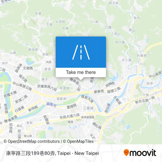 康寧路三段189巷80弄地圖