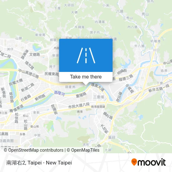 南湖右2 map