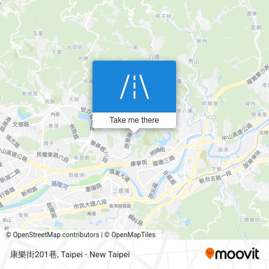 康樂街201巷 map