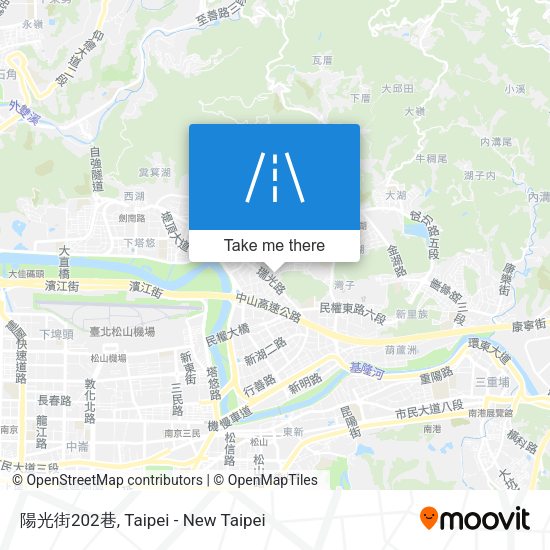 陽光街202巷 map
