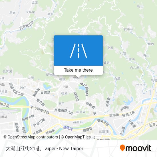 大湖山莊街21巷 map