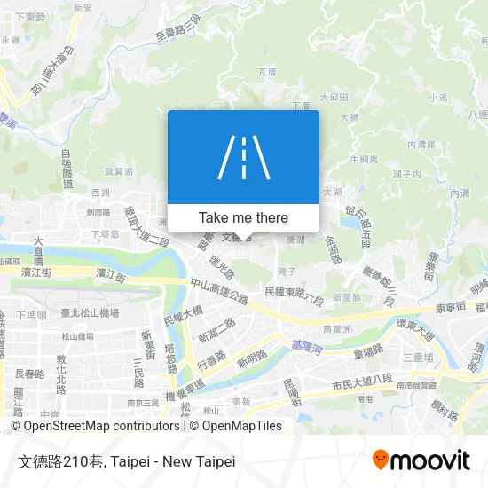 文德路210巷地圖
