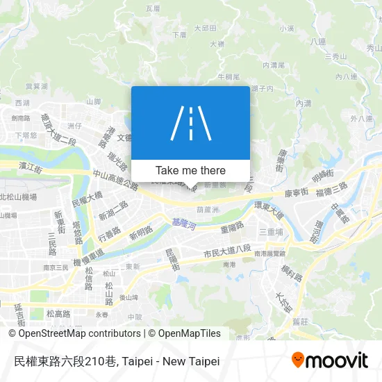 民權東路六段210巷 map