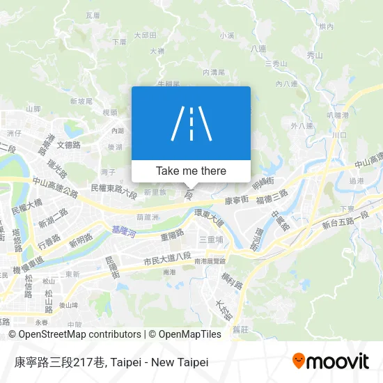 康寧路三段217巷地圖