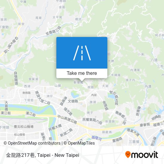 金龍路217巷地圖