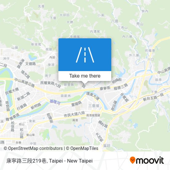 康寧路三段219巷地圖