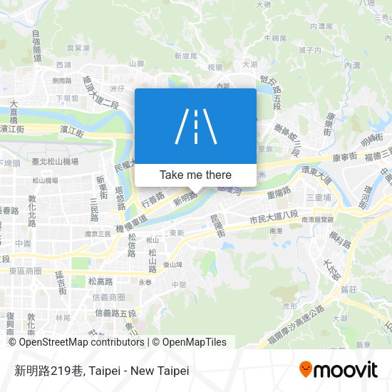 新明路219巷地圖