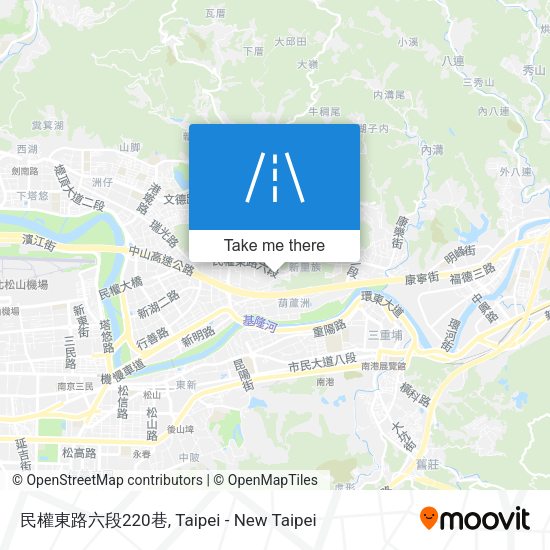 民權東路六段220巷 map