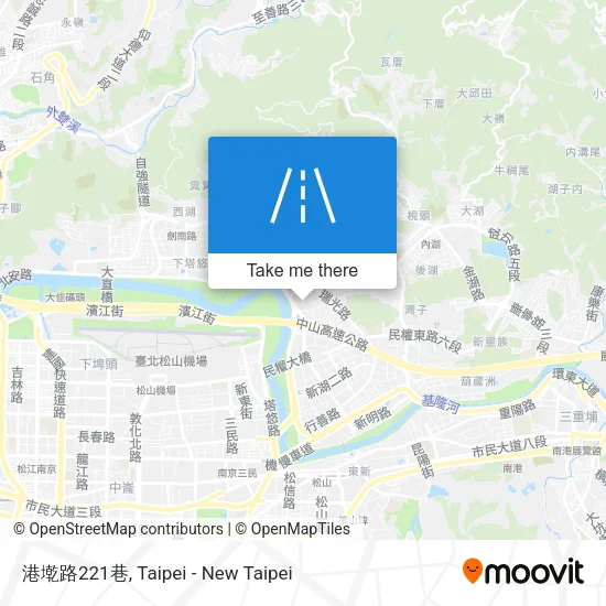 港墘路221巷 map