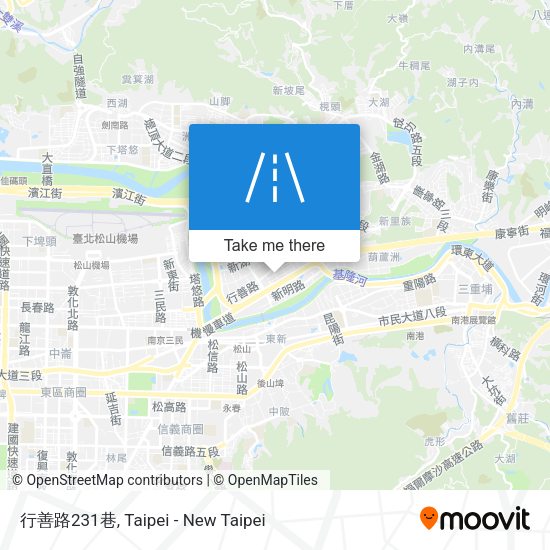 行善路231巷 map