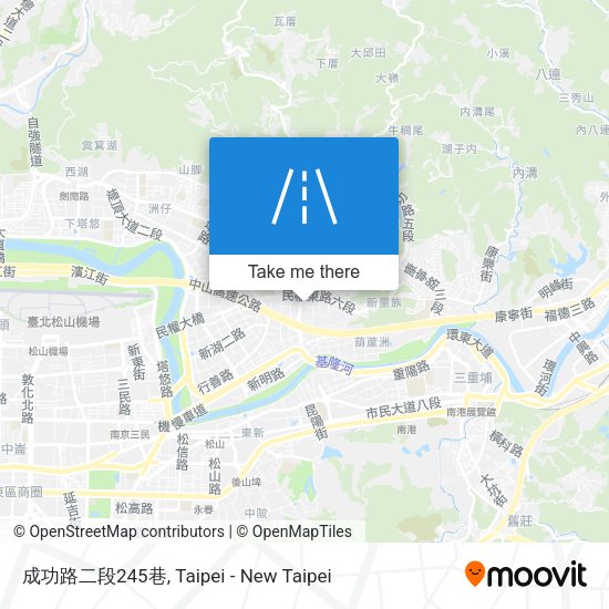 成功路二段245巷 map