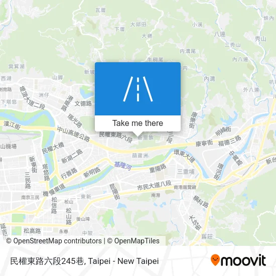 民權東路六段245巷 map