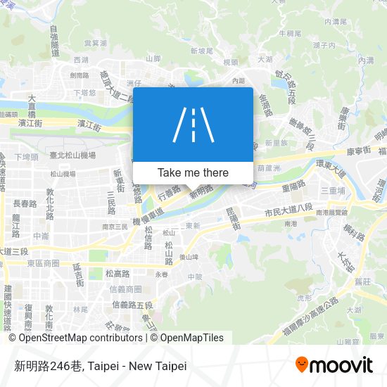 新明路246巷地圖