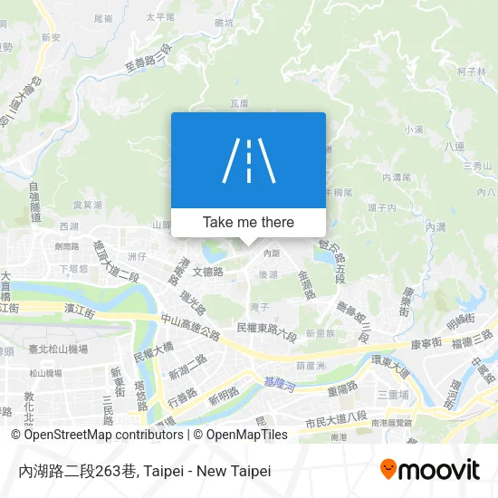 內湖路二段263巷地圖