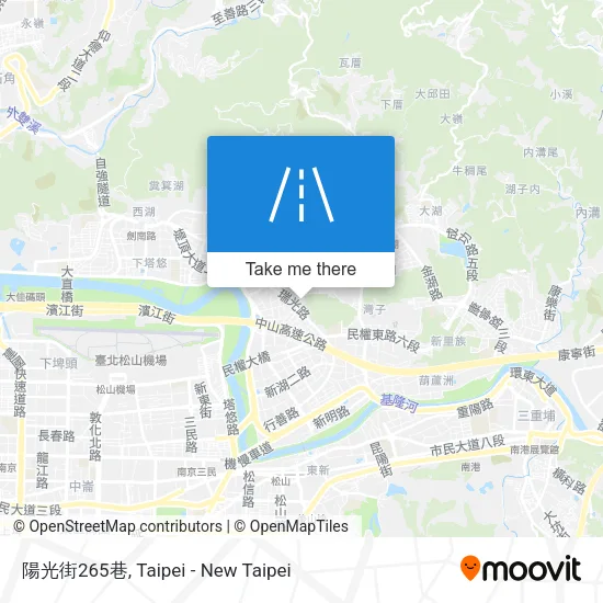 陽光街265巷 map