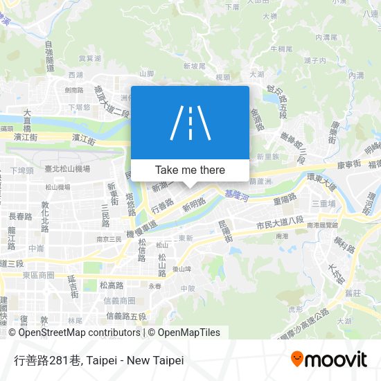 行善路281巷 map