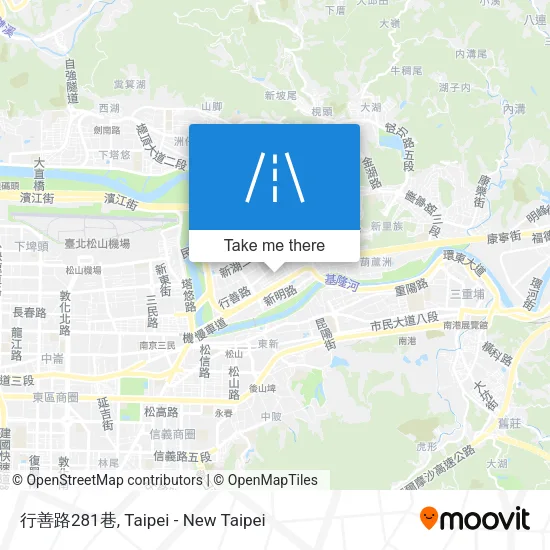 行善路281巷 map