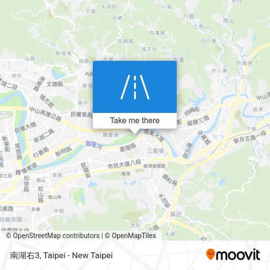 南湖右3 map