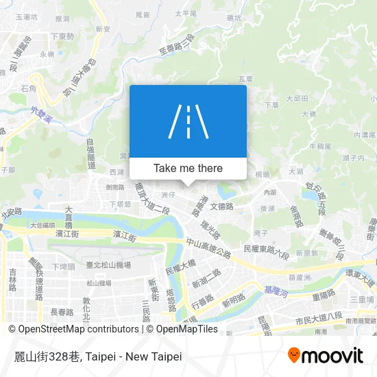 麗山街328巷 map
