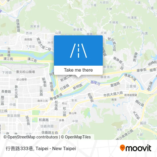 行善路333巷 map