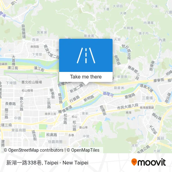 新湖一路338巷地圖