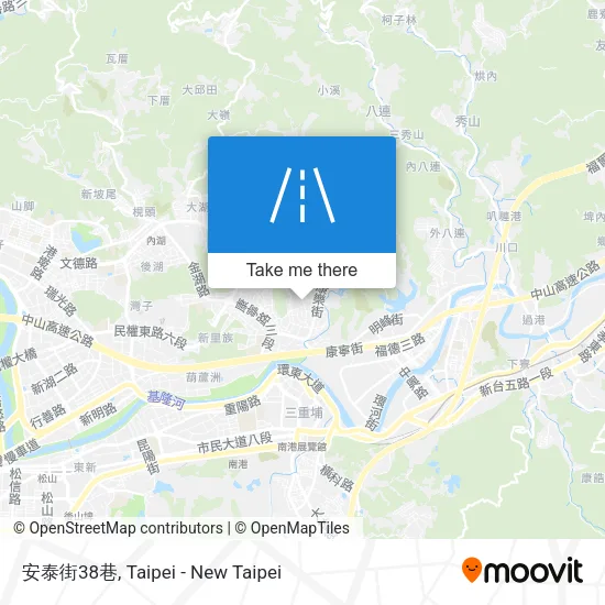 安泰街38巷地圖