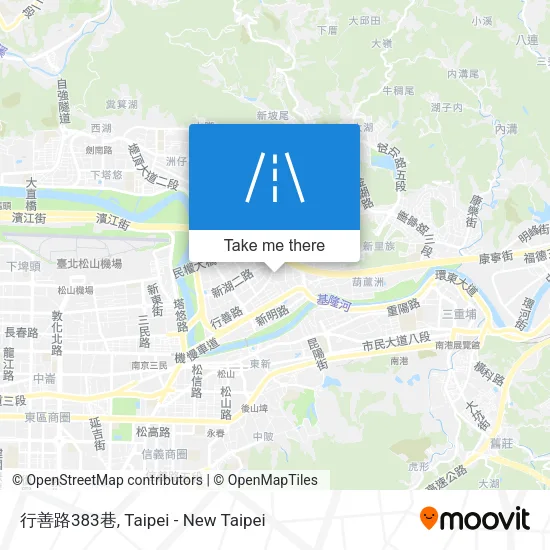 行善路383巷 map
