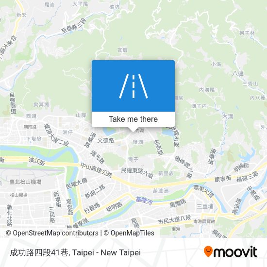 成功路四段41巷地圖