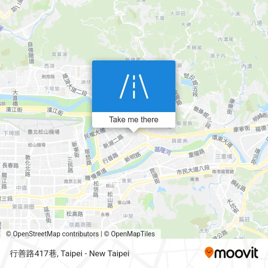 行善路417巷 map