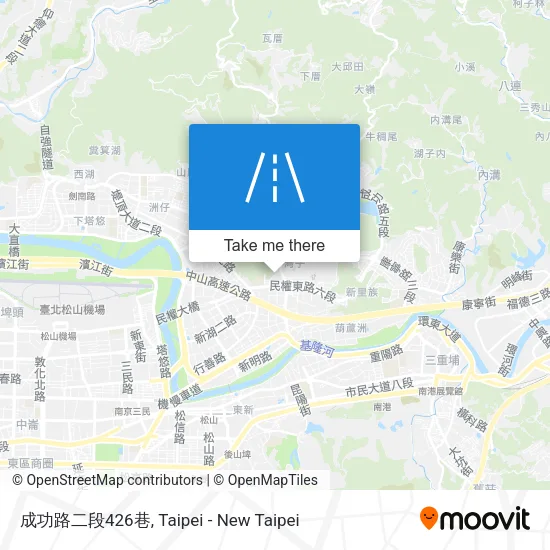 成功路二段426巷地圖
