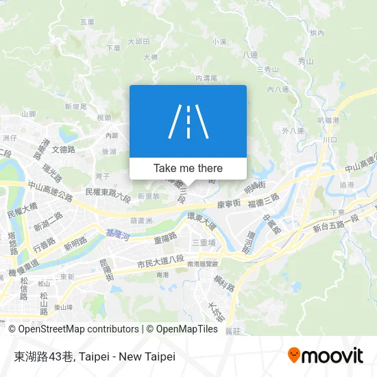 東湖路43巷 map