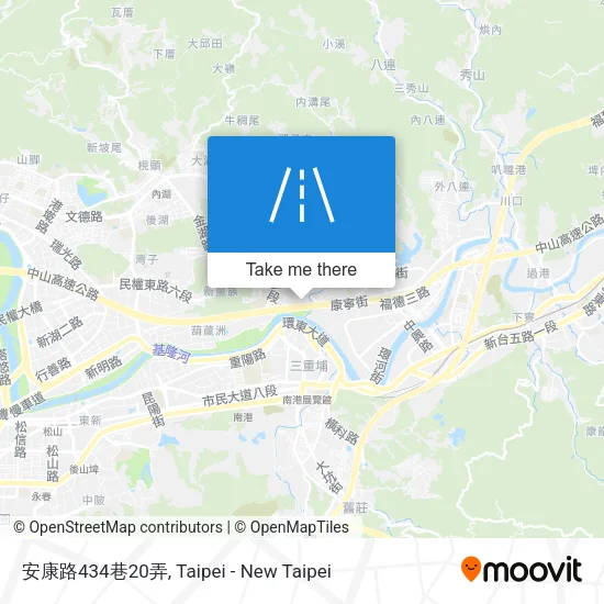 安康路434巷20弄地圖
