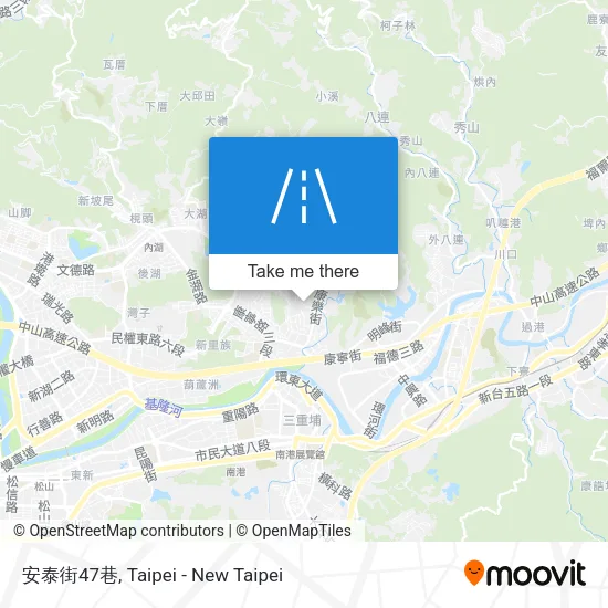 安泰街47巷地圖