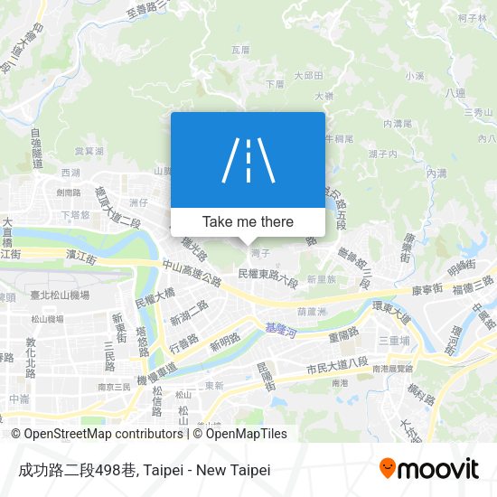 成功路二段498巷 map