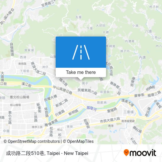 成功路二段510巷 map