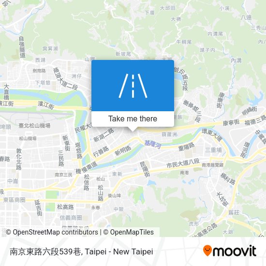 南京東路六段539巷 map
