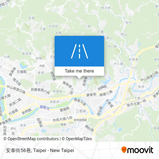 安泰街56巷 map