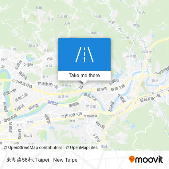 東湖路58巷 map