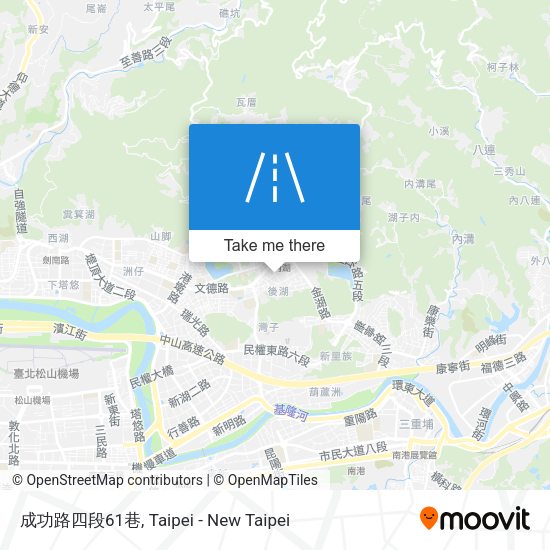 成功路四段61巷 map