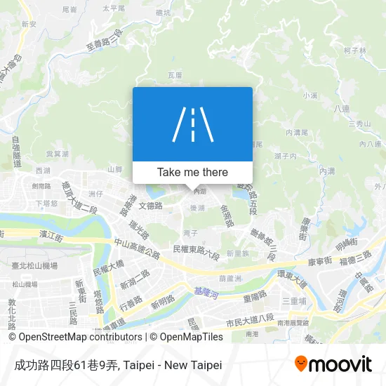 成功路四段61巷9弄地圖