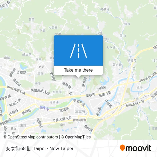 安泰街68巷地圖