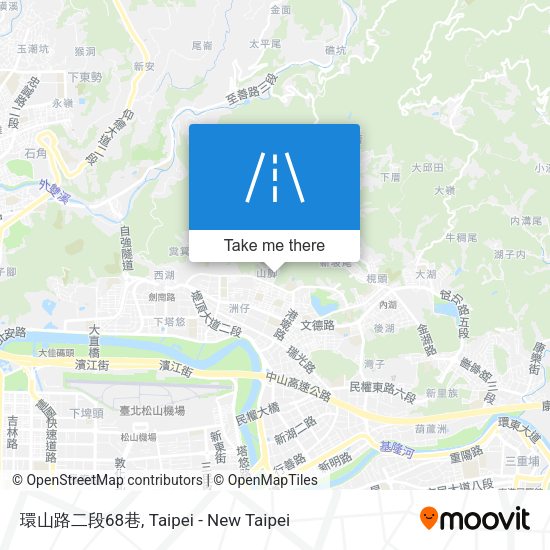 環山路二段68巷地圖