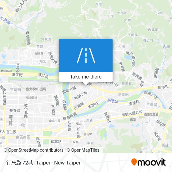 行忠路72巷 map