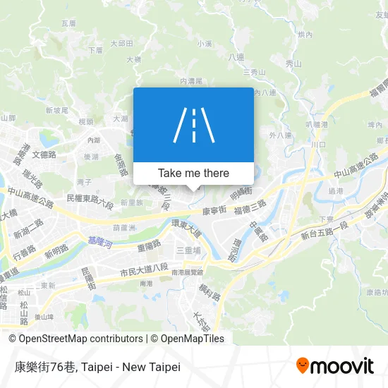 康樂街76巷 map