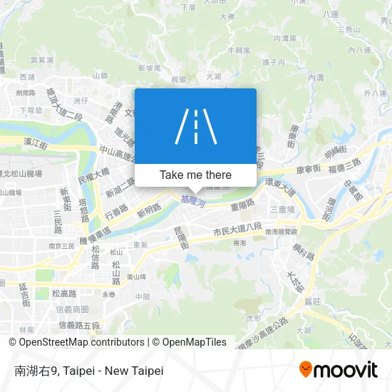 南湖右9 map