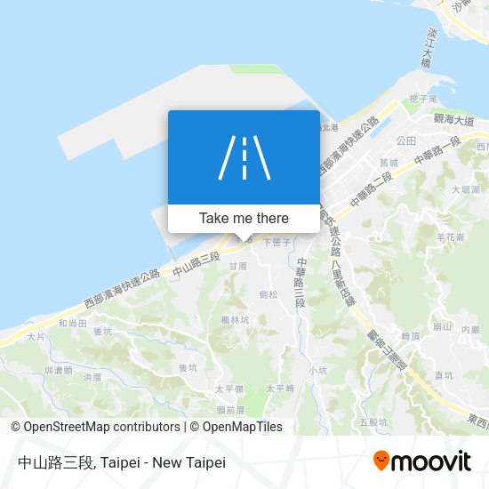 中山路三段 map