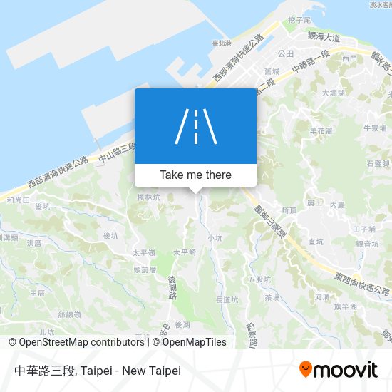 中華路三段 map