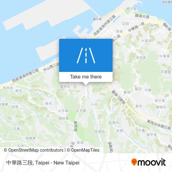 中華路三段地圖